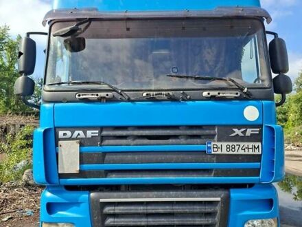 Даф XF 105 2008 в Кременчуге на Automoto.ua Синий Даф XF 105, объемом двигателя 12.9 л и пробегом 1 тыс. км за 7500 $, фото 1 на Automoto.ua
