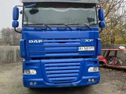 Синий Даф XF 105, объемом двигателя 12.9 л и пробегом 1 тыс. км за 12000 $, фото 1 на Automoto.ua