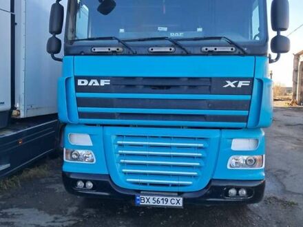 Даф XF 105 2009 у Шепетовке на Automoto.ua Синій Даф XF 105, об'ємом двигуна 12.9 л та пробігом 1 тис. км за 17500 $, фото 1 на Automoto.ua