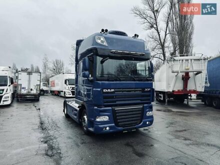 Даф XF 105 2011 в Киеве на Automoto.ua Синий Даф XF 105, объемом двигателя 12.9 л и пробегом 1 тыс. км за 16900 $, фото 1 на Automoto.ua
