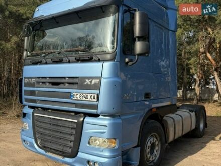 Синий Даф XF 105, объемом двигателя 12.9 л и пробегом 1 тыс. км за 14499 $, фото 1 на Automoto.ua