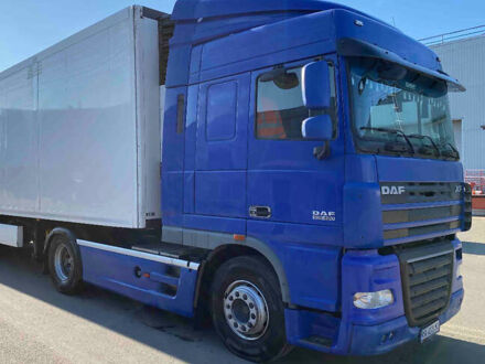 Даф XF 105 2012 в Киеве на Automoto.ua Синий Даф XF 105, объемом двигателя 13 л и пробегом 1 тыс. км за 14600 $, фото 1 на Automoto.ua