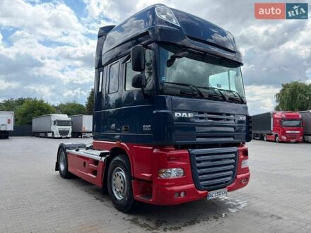 Синий Даф XF 105, объемом двигателя 12.9 л и пробегом 1 тыс. км за 18000 $, фото 1 на Automoto.ua