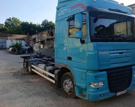 Зеленый Даф XF 105, объемом двигателя 12.9 л и пробегом 920 тыс. км за 27000 $, фото 1 на Automoto.ua