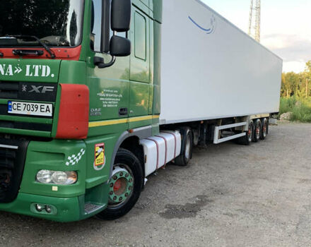 Зеленый Даф XF 105, объемом двигателя 12.9 л и пробегом 999 тыс. км за 32000 $, фото 2 на Automoto.ua