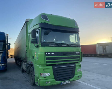 Зеленый Даф XF 105, объемом двигателя 12.9 л и пробегом 700 тыс. км за 12500 $, фото 3 на Automoto.ua