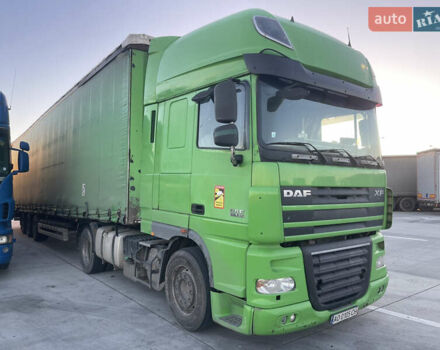 Зеленый Даф XF 105, объемом двигателя 12.9 л и пробегом 700 тыс. км за 12500 $, фото 4 на Automoto.ua