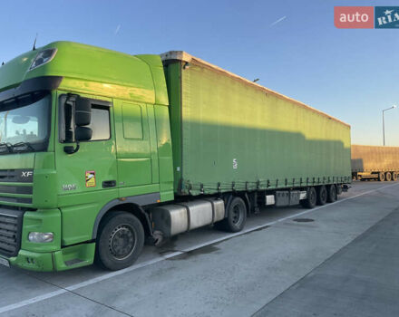 Зеленый Даф XF 105, объемом двигателя 12.9 л и пробегом 700 тыс. км за 12500 $, фото 2 на Automoto.ua