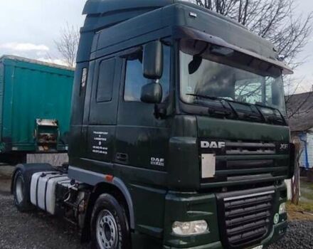 Зеленый Даф XF 105, объемом двигателя 12.9 л и пробегом 1 тыс. км за 11100 $, фото 2 на Automoto.ua