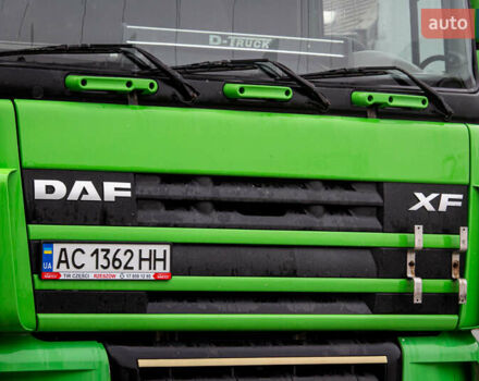 Зеленый Даф XF 105, объемом двигателя 12.9 л и пробегом 968 тыс. км за 11700 $, фото 2 на Automoto.ua