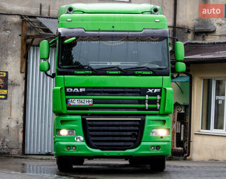 Зеленый Даф XF 105, объемом двигателя 12.9 л и пробегом 968 тыс. км за 11700 $, фото 1 на Automoto.ua