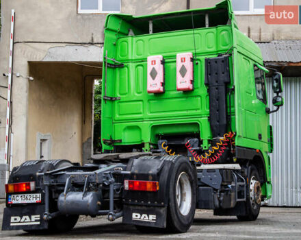 Зеленый Даф XF 105, объемом двигателя 12.9 л и пробегом 968 тыс. км за 11700 $, фото 14 на Automoto.ua