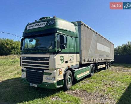 Зеленый Даф XF 105, объемом двигателя 12.9 л и пробегом 925 тыс. км за 20000 $, фото 3 на Automoto.ua