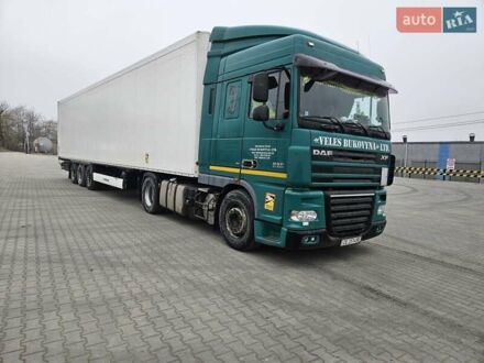 Даф XF 105 2008 у Чернівцях на Automoto.ua Зелений Даф XF 105, об'ємом двигуна 12.9 л та пробігом 968 тис. км за 12300 $, фото 1 на Automoto.ua