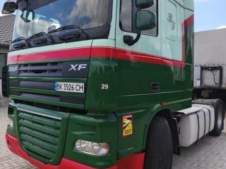 Даф XF 105 2009 в Сарнах на Automoto.ua Зеленый Даф XF 105, объемом двигателя 12.6 л и пробегом 1 тыс. км за 15000 $, фото 1 на Automoto.ua