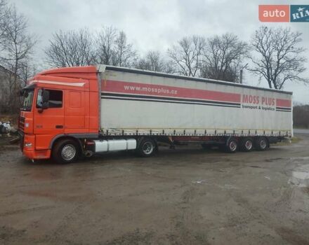 Оранжевый Даф XF 105, объемом двигателя 13 л и пробегом 1 тыс. км за 13000 $, фото 1 на Automoto.ua