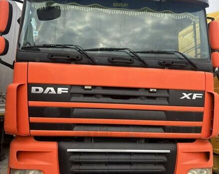 Оранжевый Даф XF 105, объемом двигателя 12.6 л и пробегом 670 тыс. км за 17500 $, фото 9 на Automoto.ua