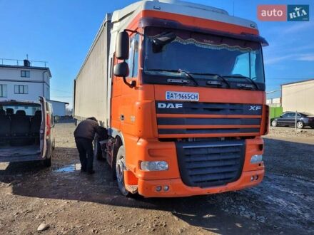 Даф XF 105 2008 в Снятине на Automoto.ua Оранжевый Даф XF 105, объемом двигателя 12.9 л и пробегом 2 тыс. км за 15000 $, фото 1 на Automoto.ua