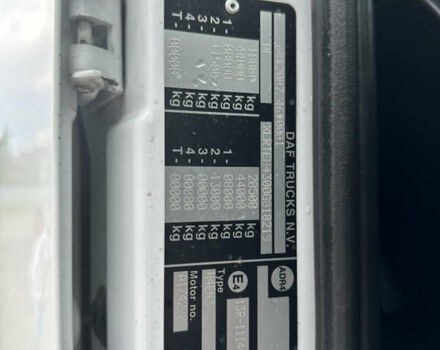 Белый Даф XF 106, объемом двигателя 12.9 л и пробегом 890 тыс. км за 21499 $, фото 21 на Automoto.ua