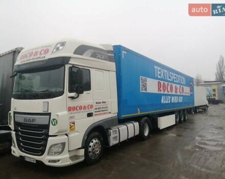 Белый Даф XF 106, объемом двигателя 12.58 л и пробегом 825 тыс. км за 40000 $, фото 2 на Automoto.ua