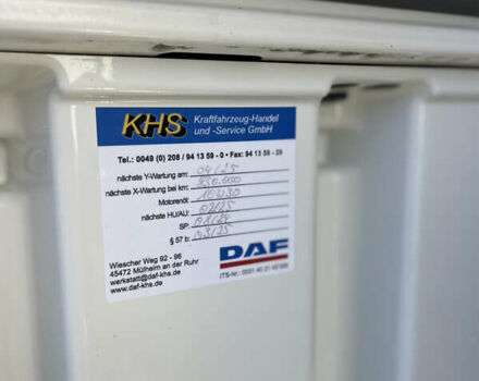 Білий Даф XF 106, об'ємом двигуна 12.9 л та пробігом 834 тис. км за 25600 $, фото 11 на Automoto.ua