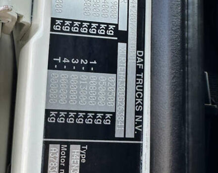 Белый Даф XF 106, объемом двигателя 0 л и пробегом 692 тыс. км за 45636 $, фото 25 на Automoto.ua