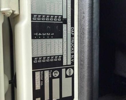 Белый Даф XF 106, объемом двигателя 12.9 л и пробегом 500 тыс. км за 35999 $, фото 117 на Automoto.ua