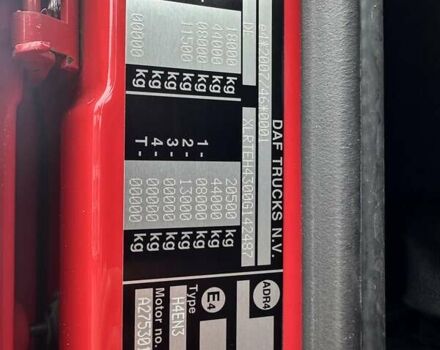 Красный Даф XF 106, объемом двигателя 12.9 л и пробегом 680 тыс. км за 26900 $, фото 14 на Automoto.ua