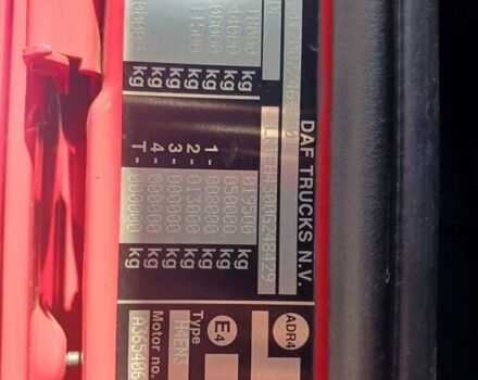 Червоний Даф XF 106, об'ємом двигуна 12.9 л та пробігом 773 тис. км за 28000 $, фото 26 на Automoto.ua