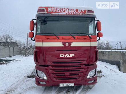 Даф XF 106 2014 в Ирпене на Automoto.ua Красный Даф XF 106, объемом двигателя 12.9 л и пробегом 960 тыс. км за 17300 $, фото 1 на Automoto.ua