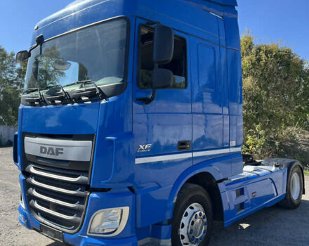 Синий Даф XF 106, объемом двигателя 11 л и пробегом 870 тыс. км за 21999 $, фото 3 на Automoto.ua