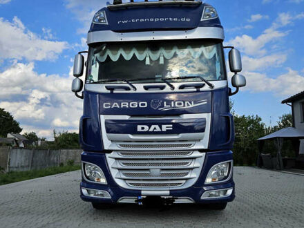 Синий Даф XF 460 FT, объемом двигателя 12.9 л и пробегом 870 тыс. км за 28500 $, фото 1 на Automoto.ua