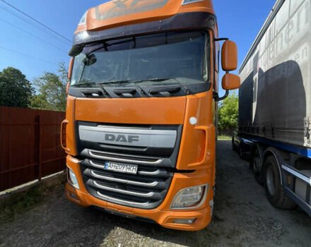 Оранжевый Даф XF 460 FT, объемом двигателя 12.9 л и пробегом 587 тыс. км за 28000 $, фото 5 на Automoto.ua