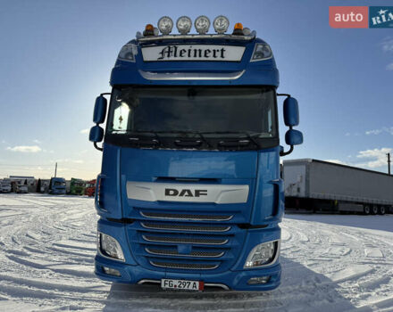 Синий Даф XF 480 FT, объемом двигателя 12.9 л и пробегом 790 тыс. км за 40179 $, фото 2 на Automoto.ua