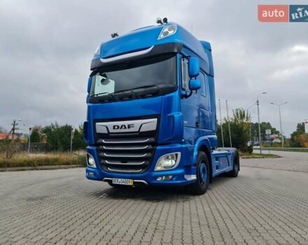 Синий Даф XF 480 FT, объемом двигателя 12.9 л и пробегом 461 тыс. км за 39800 $, фото 7 на Automoto.ua