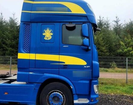 Синий Даф XF 480 FT, объемом двигателя 12.9 л и пробегом 865 тыс. км за 29062 $, фото 1 на Automoto.ua