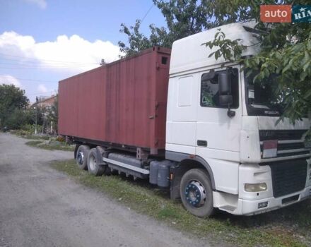 Белый Даф XF 95, объемом двигателя 12.6 л и пробегом 10 тыс. км за 17000 $, фото 2 на Automoto.ua