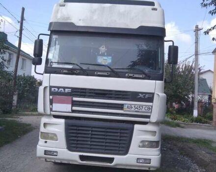 Белый Даф XF 95, объемом двигателя 12.6 л и пробегом 10 тыс. км за 17000 $, фото 1 на Automoto.ua