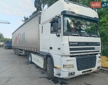 Белый Даф XF 95, объемом двигателя 12.58 л и пробегом 10 тыс. км за 11000 $, фото 1 на Automoto.ua
