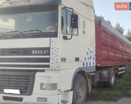 Білий Даф XF 95, об'ємом двигуна 12.58 л та пробігом 1000 тис. км за 12000 $, фото 1 на Automoto.ua