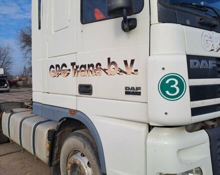 Даф XF 95 2003 в Николаеве на Automoto.ua Белый Даф XF 95, объемом двигателя 12.6 л и пробегом 1 тыс. км за 7000 $, фото 5 на Automoto.ua