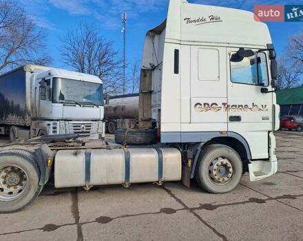 Даф XF 95 2003 в Николаеве на Automoto.ua Белый Даф XF 95, объемом двигателя 12.6 л и пробегом 1 тыс. км за 7000 $, фото 11 на Automoto.ua