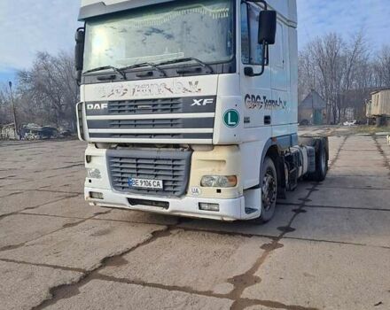 Даф XF 95 2003 в Николаеве на Automoto.ua Белый Даф XF 95, объемом двигателя 12.6 л и пробегом 1 тыс. км за 7000 $, фото 13 на Automoto.ua