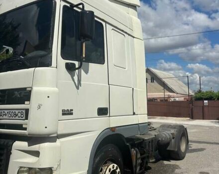 Белый Даф XF 95, объемом двигателя 12.58 л и пробегом 200 тыс. км за 8500 $, фото 2 на Automoto.ua