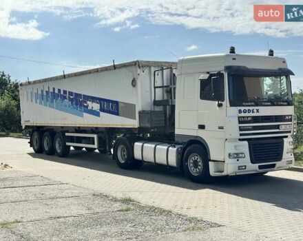 Белый Даф XF 95, объемом двигателя 12.58 л и пробегом 1 тыс. км за 27000 $, фото 1 на Automoto.ua