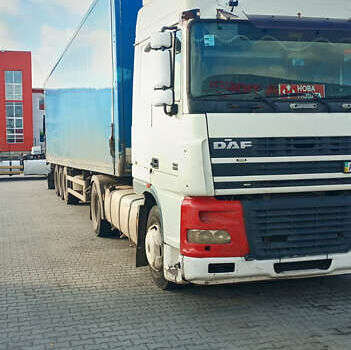 Белый Даф XF 95, объемом двигателя 12.56 л и пробегом 2 тыс. км за 10500 $, фото 1 на Automoto.ua