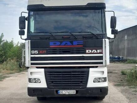 Белый Даф XF 95, объемом двигателя 12.6 л и пробегом 2 тыс. км за 5000 $, фото 1 на Automoto.ua