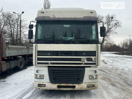 Даф XF 95 1999 в Светловдске на Automoto.ua Белый Даф XF 95, объемом двигателя 12.58 л и пробегом 999 тыс. км за 4500 $, фото 1 на Automoto.ua