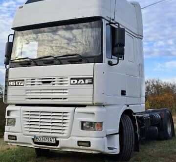 Даф XF 95 2000 в Теребовле на Automoto.ua Белый Даф XF 95, объемом двигателя 12.58 л и пробегом 1000 тыс. км за 5500 $, фото 1 на Automoto.ua