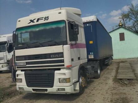 Белый Даф XF 95, объемом двигателя 12.58 л и пробегом 600 тыс. км за 6300 $, фото 1 на Automoto.ua